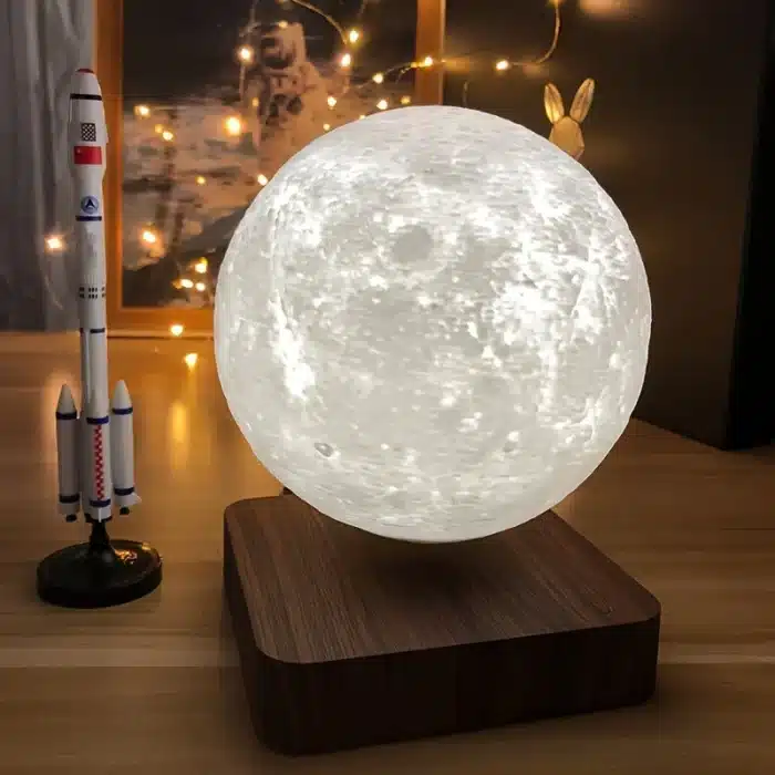 Lampe lune flottante​ 1