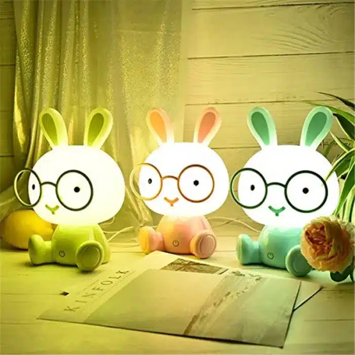 Veilleuse lapin lunette 1