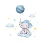 Veilleuse Elephant lune 15