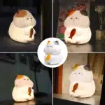 Veilleuse chat silicone​ 2